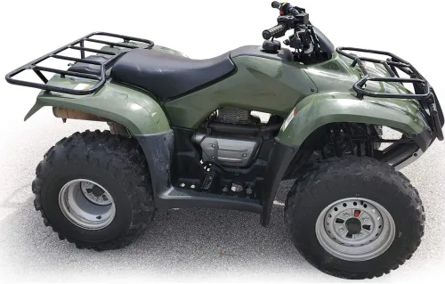 Vista 7 de G-PLUS Funda de asiento compatible con Honda Recon 250 1998-2004 Negro