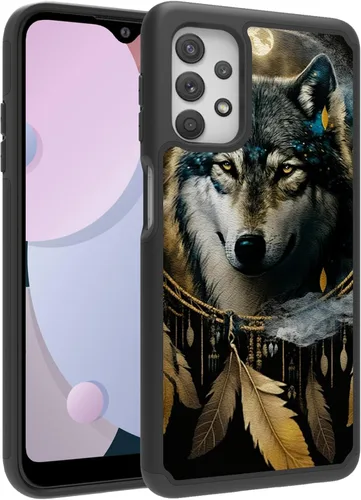 Vista 30 de Funda diseñada para Samsung Galaxy A32 (6.5"), carcasa duradera para teléfono Ciclismo Elaphant Dsigned para Galaxy A32 5G, funda protectora