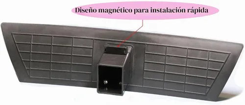 Vista 2 de Cubierta de enganche para Tesla Modelo Y, fácil de instalar y quitar con diseño magnético, (no funciona con el modelo Y 2025 Juniper)