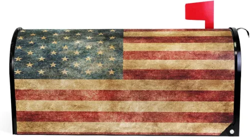 Vista 14 de Funda Magnética para Buzón Feliz Navidad Camión Árbol Tamaño Grande Muñeco de Nieve de Invierno Cuadros Buffalo Fundas para Buzón Tamaño Estándar