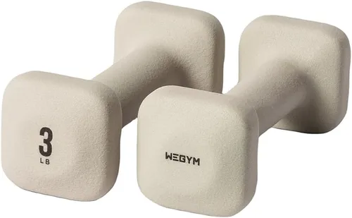 Vista 20 de WeGym Square Dumbbells for Home Gym, Hand Weights for Strength Training