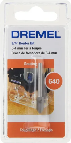 Vista 2 de Dremel Broca para enrutador con ranura en V de 640 14 pulgadas