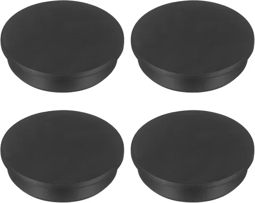 Vista 183 de MECCANIXITY - Tapones de silicona en forma de T (26mm, 1 pulgada de diámetro), color negro