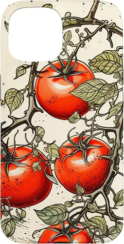 Vista 6 de Funda de jardinería de tomates vegetales y tomate para iPhone 17