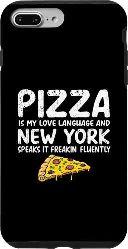 Vista 12 de iPhone 16 Pizza is my love language and New York speaks it freakin Case