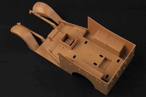 Vista 11 de Hobby Boss Kit de construcción de modelo de vehículo temprano de coche Scout blanco M3A1 (HY82451)
