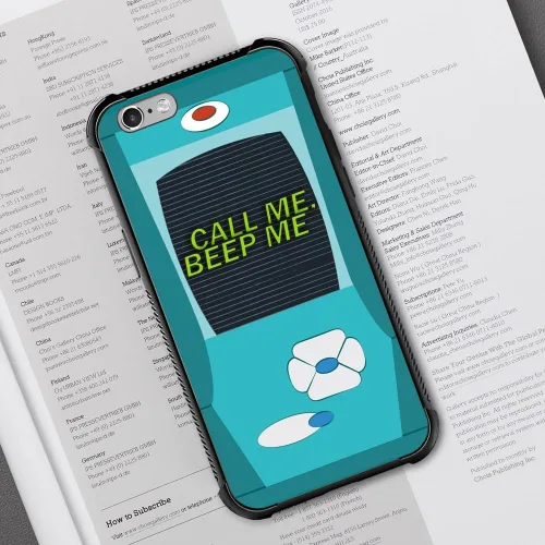 Vista 7 de Funda compatible con iPhone 6/iPhone 6S, consola de juegos azul, diseño de patrón increíble, a prueba de golpes, antiarañazos, carcasa trasera