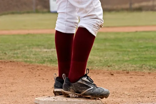 Vista 5 de Sof Sole Men's RBI Baseball Over-The-Calf Team Athletic Performance Socks Youth
