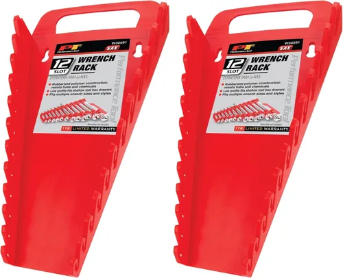 Vista 4 de Performance Tool W30591 Estante para llaves SAE de 12 ranuras