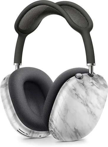 Vista 3 de Design Skinz Slate Marble Surface V10 - Funda de vinilo decorativa de cuerpo completo, compatible con auriculares inalámbricos Bluetooth Apple