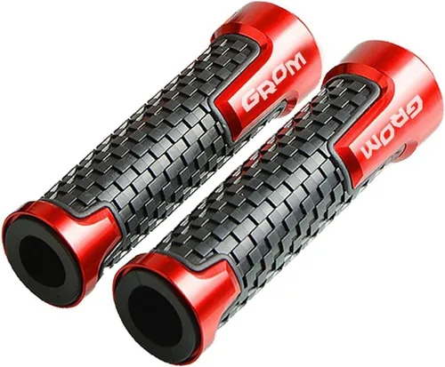 Vista 5 de Agarraderas de manillar de motocicleta GROM Accesorios de motocicleta Manillar Manillar Bar Perillas de agarre extremos para GROM MSX125 2014 2015