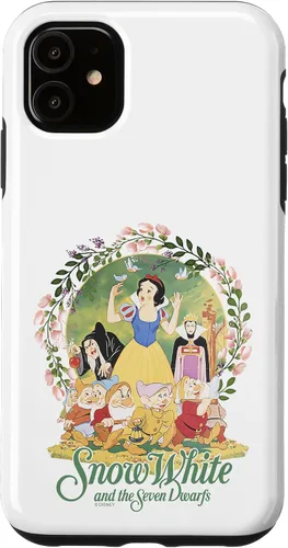 Vista 16 de Disney Blancanieves & The Seven Dwarfs Floral Portrait Case para iPhone 17