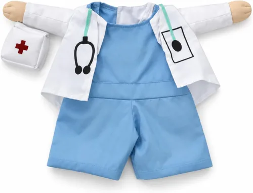 Vista 2 de Petitebella Disfraz de perro de cachorro de médico (talla S)