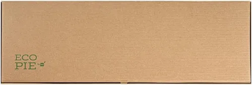 Vista 141 de Restaurantware - Cajas para pizza, 50 unidades, 14 x 7 x 1.5 pulgadas, embalaje de papel de cartón corrugado con bloqueo de pestañas, resistente a