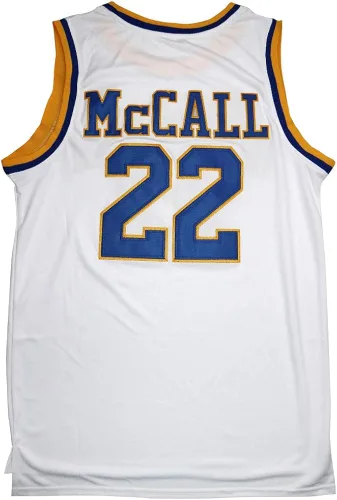 Vista 2 de Aniwante McCall 22 Wright 32 Crenshaw - Camiseta de baloncesto con costuras S-XXXL