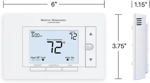 Vista 4 de Emerson 1F85U-22PR Termostato programable