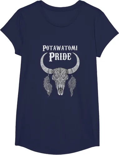 Vista 29 de Potawatomi Pride Tribe Native American Indian Buffalo Camiseta
