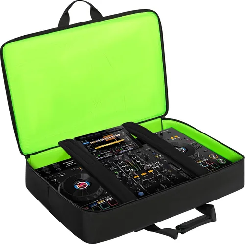 Vista 8 de IBVIVIC Bolsa para controlador de DJ, se adapta a DDJ-REV1/DDJ SR/SR2/Denon MC4000/Numark Mixtrack Pro FX/NVII/Mixstream Pro+/Mixstream Pro Go/NI