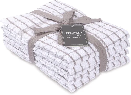 Vista 16 de AMOUR INFINI Juego de 8 paños de cocina ultra suaves, altamente absorbentes, de secado rápido, paños de cocina y limpieza de 12 x 12 pulgadas