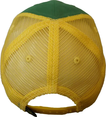 Vista 3 de John Deere Gorra de camionero de marca registrada para niños, Verde