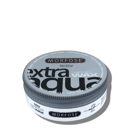 Vista 7 de Morfose Deep Aqua - Cera de gel para el cabello con 5 sujeciones flexibles brillantes y fuertes, gestiona los vuelos, trenzas y rizos, peinado