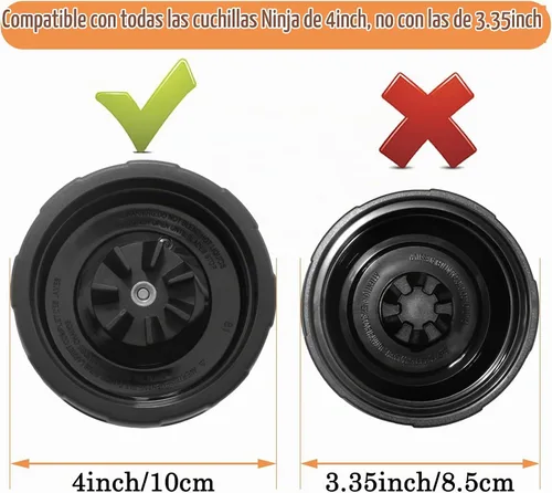 Vista 3 de Vasos de licuadora de repuesto para Ninja, vasos de licuadora de 24 onzas con tapas para llevar compatibles con Ninja BL450 BL456 BL480 BL482 BL642