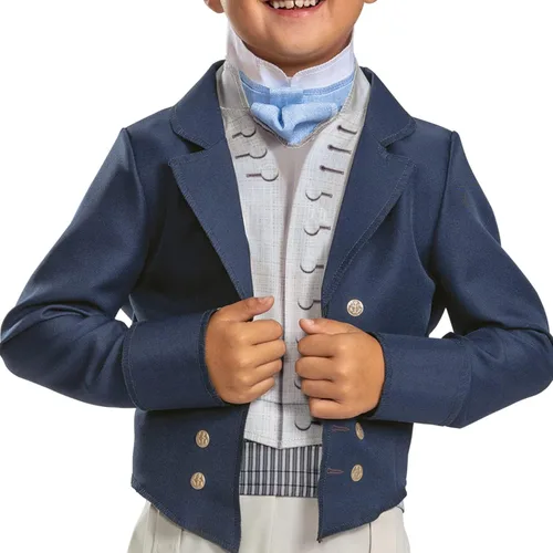 Vista 3 de Prince Eric Costume, Official Disney The Little Mermaid Live Action Outfit, Kids