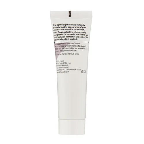 Vista 8 de No7 Airbrush Away Primer Facial - Prebase de Maquillaje Hidratante con Ácido Hialurónico - Ayuda a Suavizar la Apariencia de Líneas Finas y Arrugas