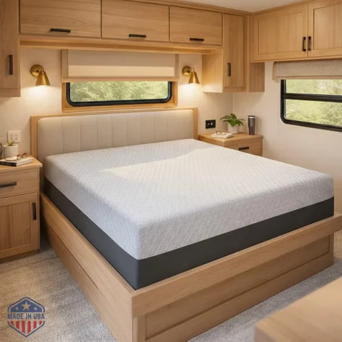 Vista 10 de Celestial Sleep Colchón de espuma viscoelástica con gel en caja, fabricado en EE. UU., espuma certificada CertiPUR-US®, certificación Oeko-Tex
