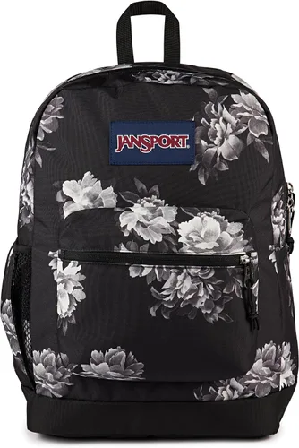 Vista 23 de JanSport Cross Town Plus - Mochila con compartimento principal grande, bolsillo lateral para botella de agua, funda acolchada para laptop de 15