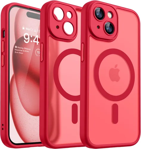 Vista 8 de CANSHN Funda magnética compatible con iPhone Air (6.5 pulgadas), mejorada [protección completa de la cámara] [compatible con Magsafe]