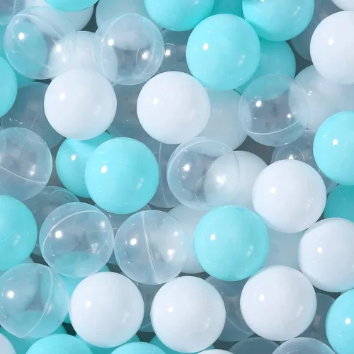 Vista 22 de STARBOLO Pelotas de Piscina de Pelotas para Niños Pequeños Paquete de 100 200 500 - Sin BPA y Ftalatos No Tóxicas A Prueba de Aplastamiento Pelotas