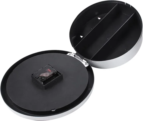 Vista 9 de Reloj-, oculto reloj de pared secreto- caja de contenedores para efectivo, joyas, objetos de valor, almacenamiento de efectivo Defult