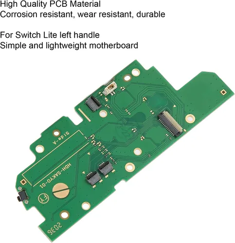 Vista 3 de para Nintendo Switch Lite Placa base lado derecho para Nintendo Switch Placa base PCB lado izquierdo Placa base de reemplazo resistente PCB