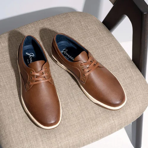 Vista 9 de Jousen Tenis informales a la moda para hombre