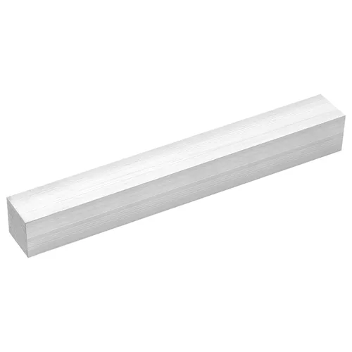 Vista 27 de uxcell Barra plana cuadrada de aluminio, 1-1/2" de espesor 1-1/2" de ancho 12" de longitud Barra cuadrada de aluminio 6061, placa plana de aluminio