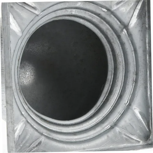 Vista 7 de DOITOOL 4 tapas decorativas para postes de valla con forma de cubierta para diseño resistente a la intemperie, fácil instalación para mejorar