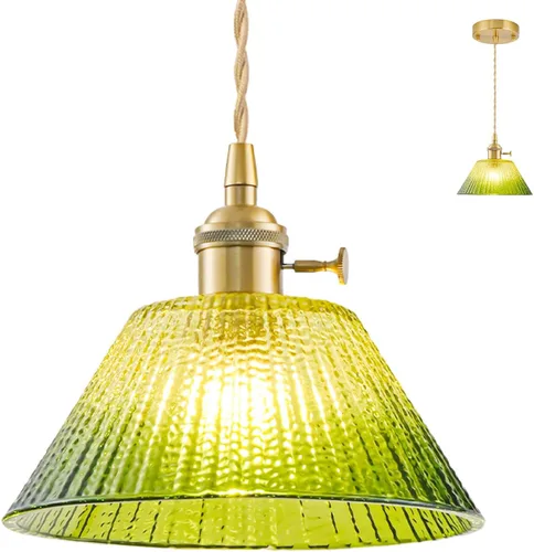 Vista 30 de Paquete de 2 luces colgantes para isla de cocina, lámparas colgantes ajustables de cristal, luces colgantes negras mate, isla de cocina, iluminación