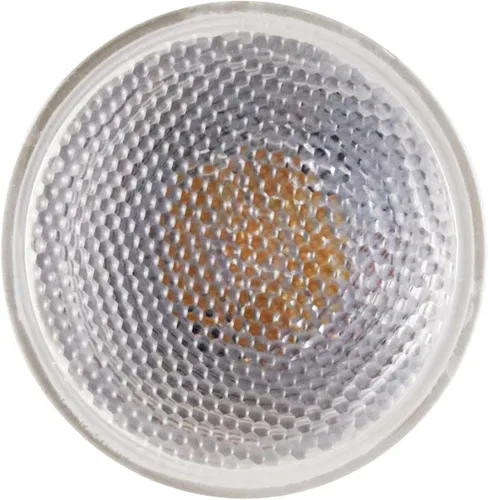 Vista 3 de Satco Bombilla LED de estado sólido S9400, plata, 7 vatios, voltaje 120, 525 lúmenes iniciales, forma de lámpara PAR20, base media, base ANSI E26