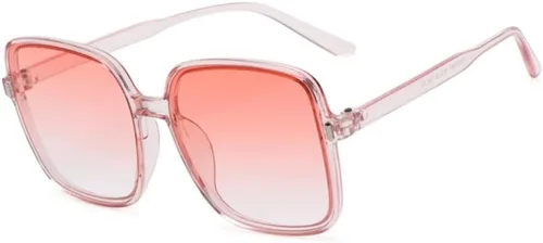 Vista 9 de gafas de sol Gafas cuadradas ojos de gato Gafas de sol de colores UV400 1-beige