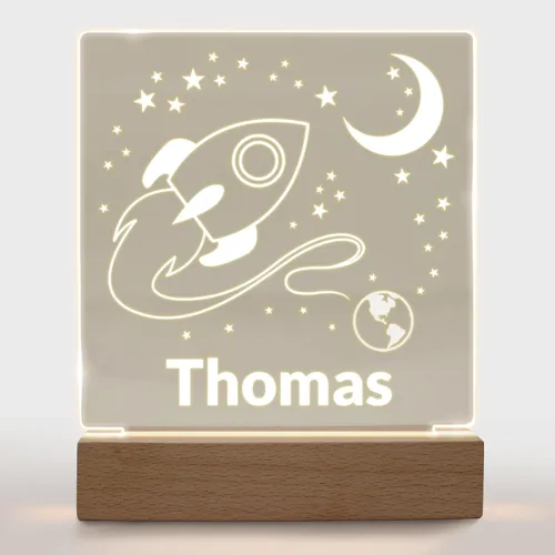 Vista 27 de Luz nocturna personalizada para niños, niñas, niños, regalos personalizados para bebé, lámpara de guardería personalizada, decoración de dormitorio