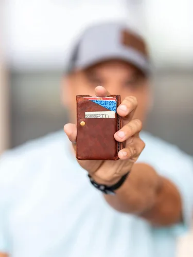 Vista 7 de Big Spender Leather Wallet