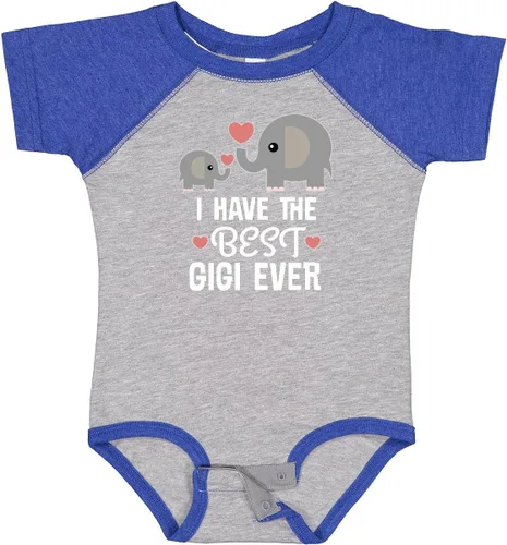 Vista 14 de inktastic Best Gigi Grandma Ever Grandchild Baby Bodysuit 0040 Negro
