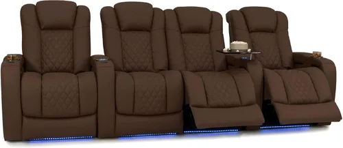 Vista 79 de Seatcraft Virtuoso 365 - Asiento de cine en casa (3 unidades), color ébano
