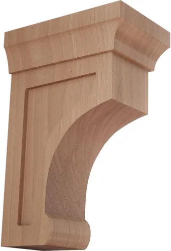 Vista 27 de Ekena Millwork Gomez - Soporte de madera, BKTW02X04X06GORW Madera de caucho.