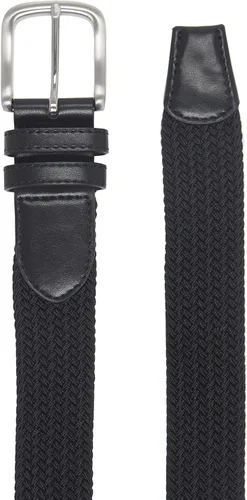 Vista 3 de Tienda Essentials Cinturón trenzado elástico para hombre