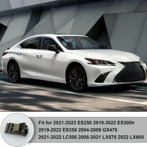 Vista 3 de 77360-35040 Clip de resorte de puerta de combustible, resorte de cubierta de puerta de tanque de gasolina compatible con Toyota 2019-2022 Avalon