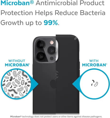 Vista 5 de Speck CandyShell Pro - Funda para iPhone 13 Pro, protección contra caídas y resistente a arañazos con protección de doble capa y diseño delgado