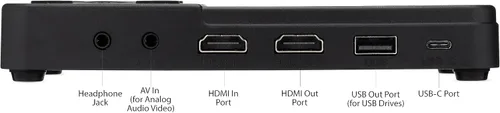 Vista 4 de ClearClick Caja de captura de video HD Ultimate - Captura y transmite video desde HDMI, RCA, VHS, VCR, DVD, videocámaras, Hi8