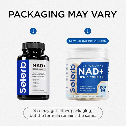 Vista 3 de Selerb Suplementos NAD+ para hombres y mujeres